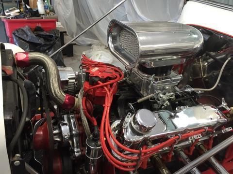 1927 White Ford Model T Convertible