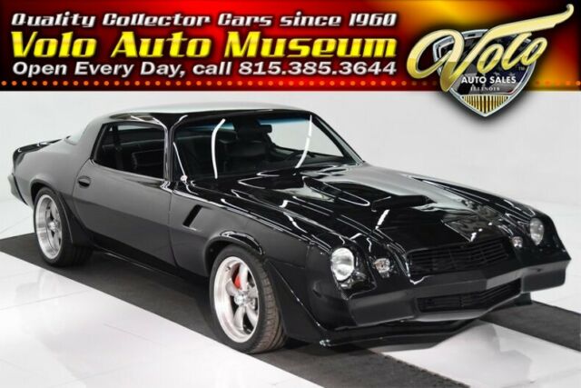 1981 Black Chevrolet Camaro Coupe