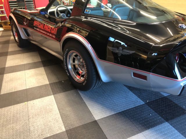 1978 BLACK/SILVER Chevrolet Corvette Coupe