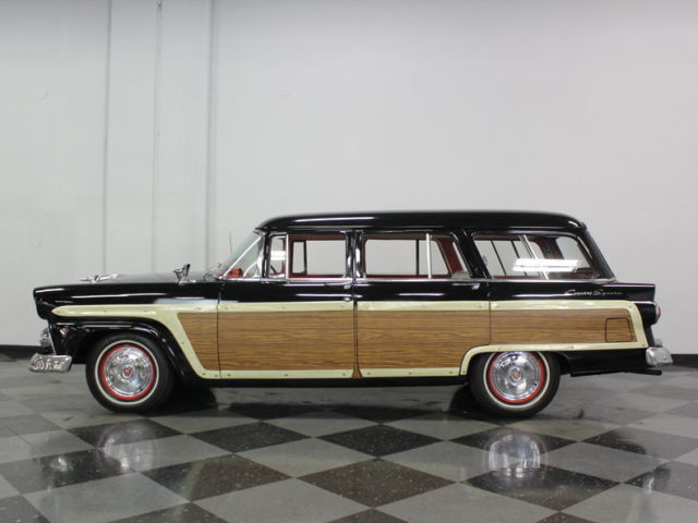 1955 Black Ford Country Squire Wagon