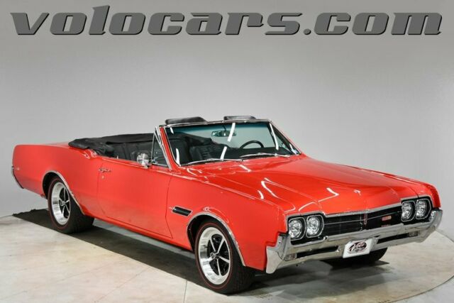 1966 Red Oldsmobile 442 Convertible