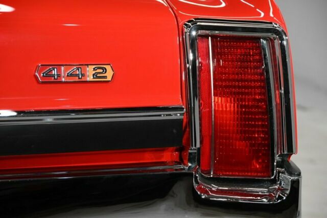 1966 Red Oldsmobile 442 Convertible