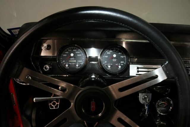 1966 Red Oldsmobile 442 Convertible