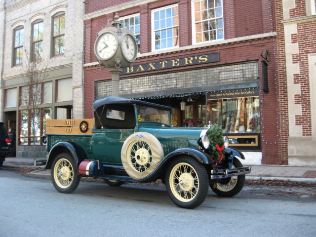 1928 VALLEY GREEN/BLACK Ford Model A PICK-UP