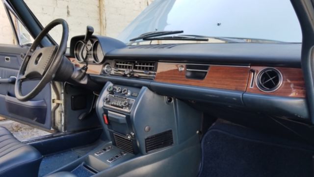 1973 Blue Mercedes-Benz 200-Series Coupe