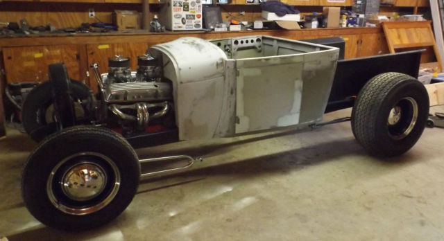 1928 primer Ford Model A Roadster Pick up