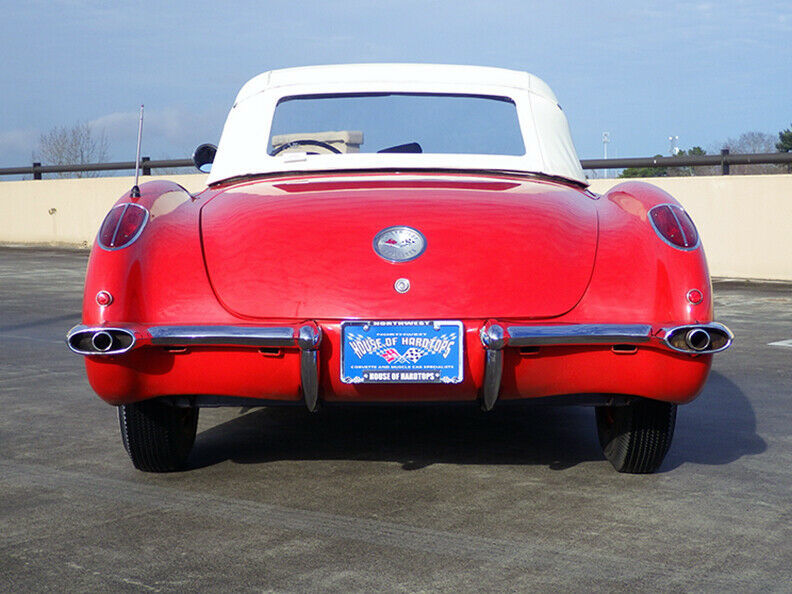 1959 Roman Red Chevrolet Corvette Convertible