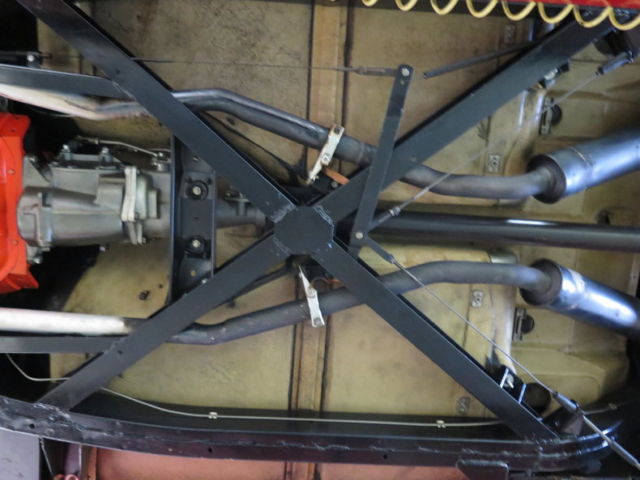 1958 Blue Chevrolet Corvette Convertible