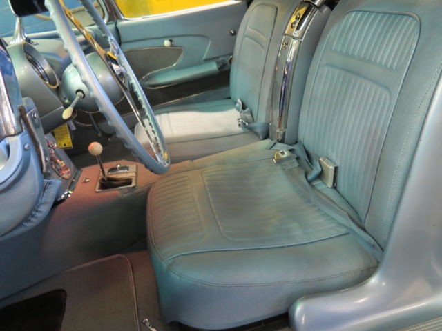 1958 Blue Chevrolet Corvette Convertible