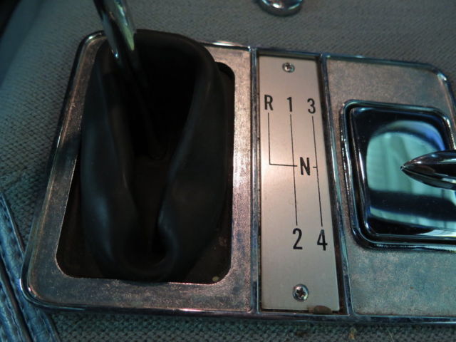 1958 Blue Chevrolet Corvette Convertible