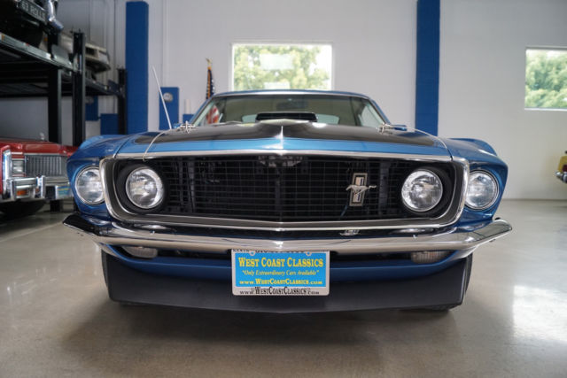 1969 Blue Ford Mustang Coupe