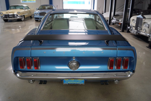1969 Blue Ford Mustang Coupe