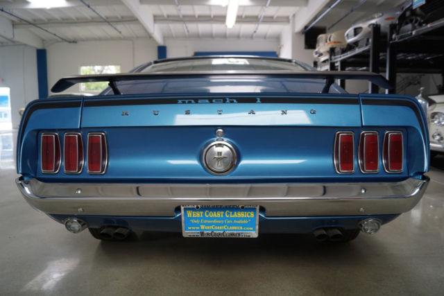 1969 Blue Ford Mustang Coupe