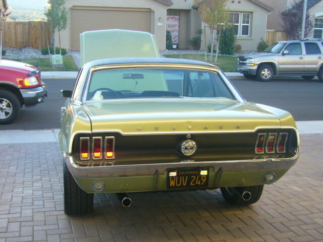 1968 Green/Black Ford Mustang Coupe