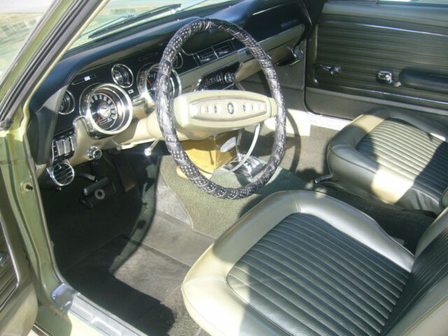 1968 Green/Black Ford Mustang Coupe