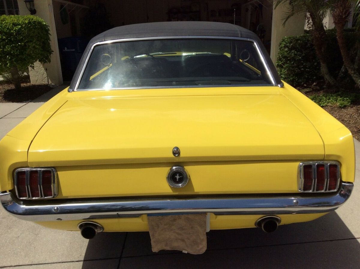 1965 Gold Ford Mustang Coupe