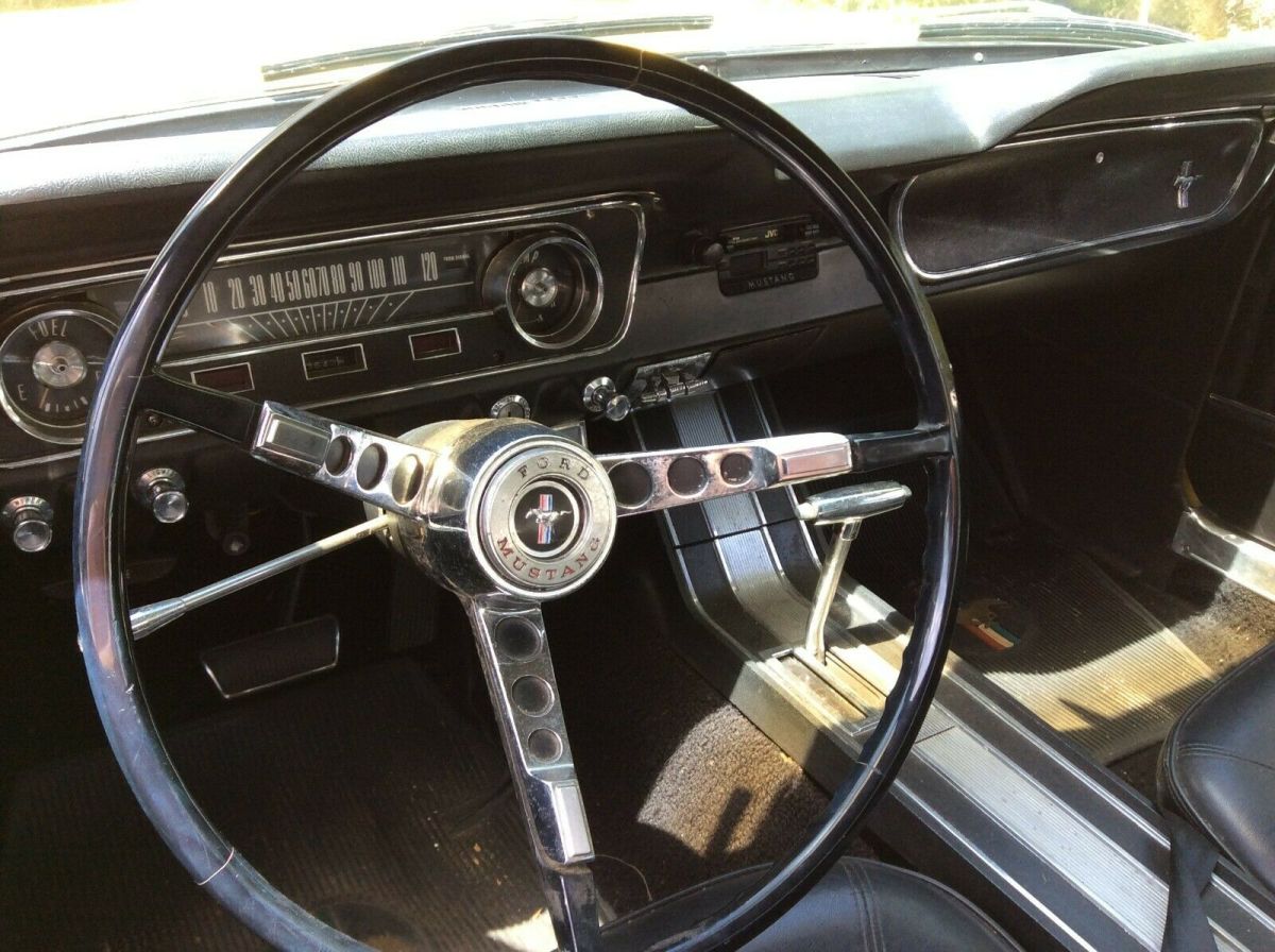 1965 Gold Ford Mustang Coupe