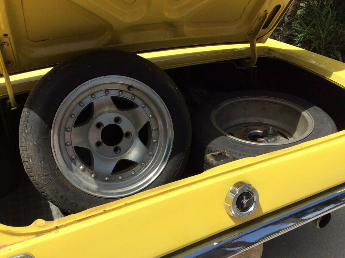 1965 Gold Ford Mustang Coupe