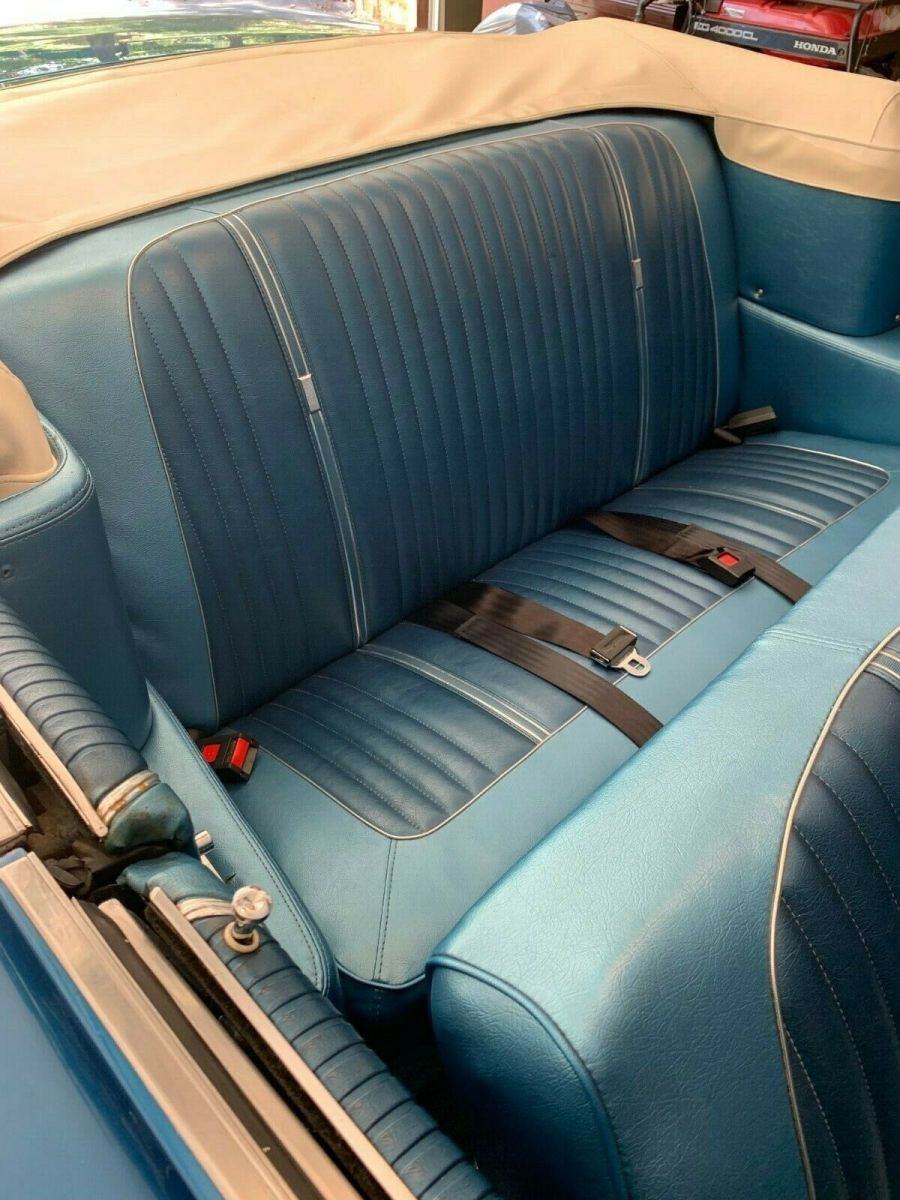 1964 Blue Ford Galaxie Convertible