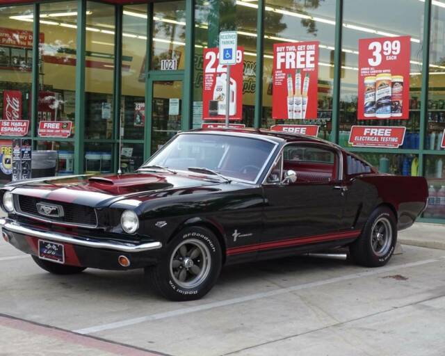 1966 Black Ford Mustang Fastback