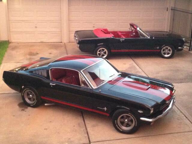 1966 Black Ford Mustang Fastback