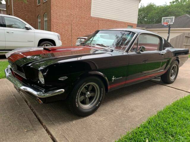 1966 Black Ford Mustang Fastback