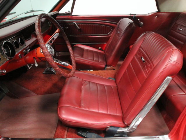 1966 Red Ford Mustang Coupe