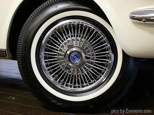 1965 White Ford Mustang Coupe