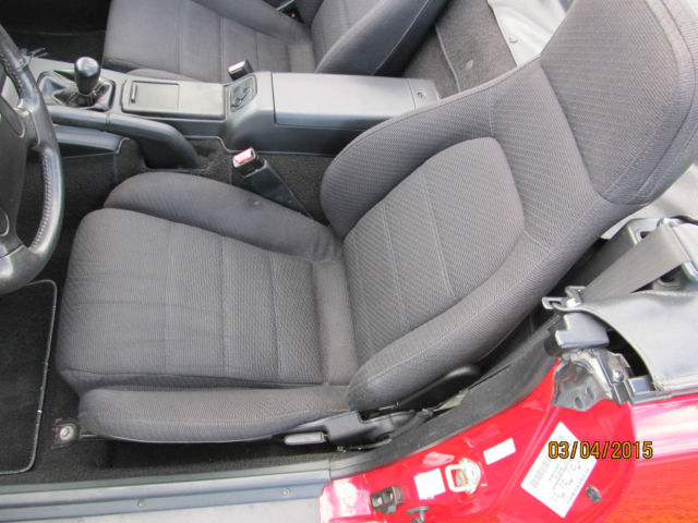 1990 Red Mazda MX-5 Miata Convertible