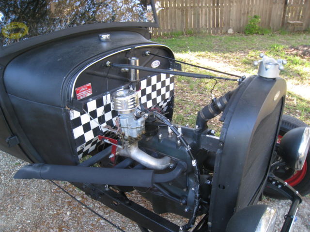 1929 black  Ford Model A sedan