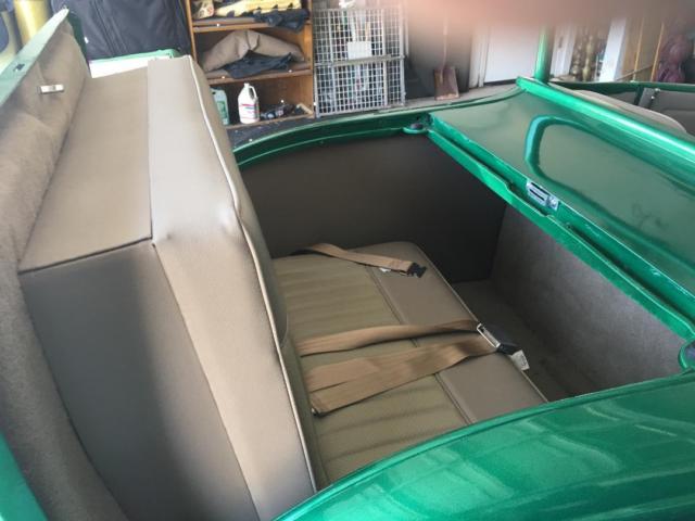 1929 Green Ford Model A Roadster  Steel/Glas