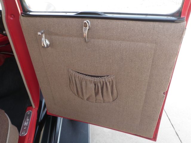 1929 Red Ford Model A Sport Coupe