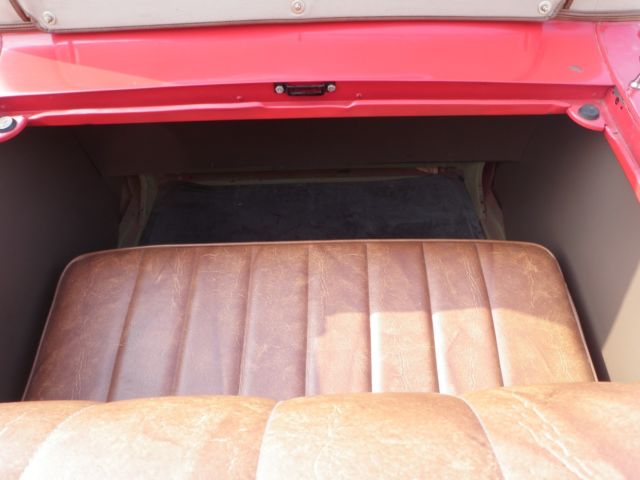 1929 Red Ford Model A Sport Coupe