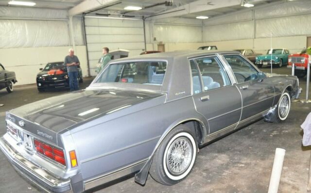 1989 Gray Chevrolet Caprice Sedan