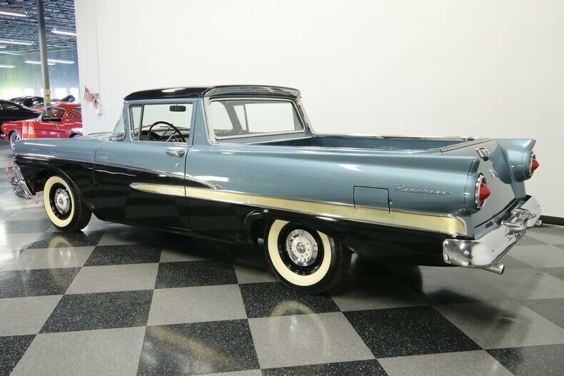 1958 Blue Ford Ranchero Hardtop