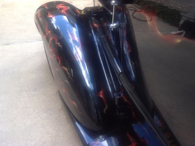 1937 Black Chevrolet 2D Sedan Street Rod, Collector Car, Antique