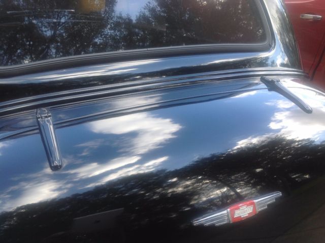 1937 Black Chevrolet 2D Sedan Street Rod, Collector Car, Antique