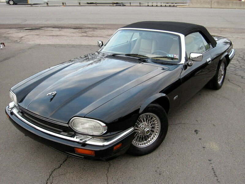 1994 Black Jaguar XJS Convertible