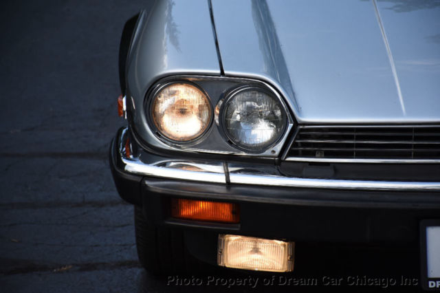 1989 Blue Jaguar XJS Convertible