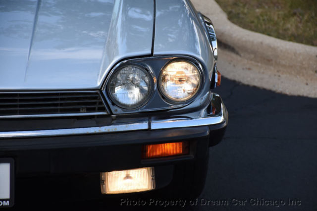 1989 Blue Jaguar XJS Convertible