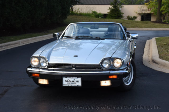1989 Blue Jaguar XJS Convertible