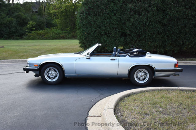 1989 Blue Jaguar XJS Convertible