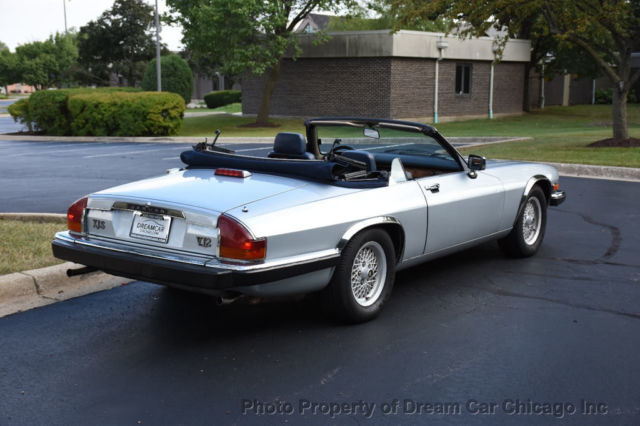 1989 Blue Jaguar XJS Convertible