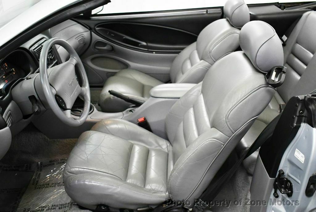 1994 Silver Ford Mustang Convertible