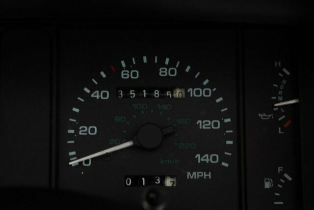 1992 Red Ford Mustang Convertible