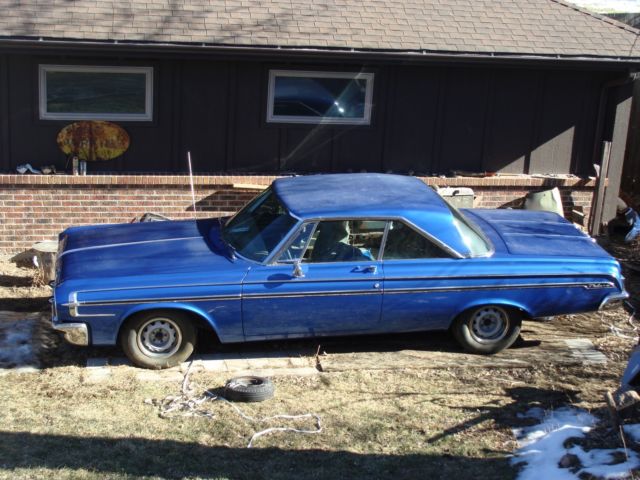 1964 viper blue Dodge Polara Coupe