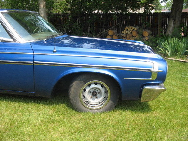 1964 viper blue Dodge Polara Coupe