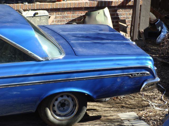 1964 viper blue Dodge Polara Coupe