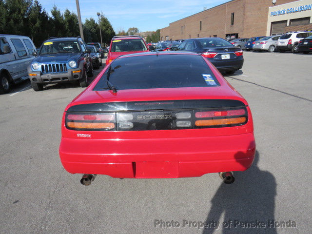 1991 Red Nissan 300ZX Hatchback