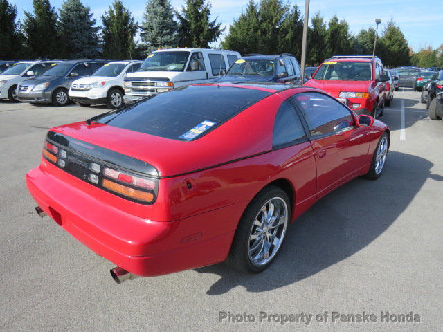 1991 Red Nissan 300ZX Hatchback